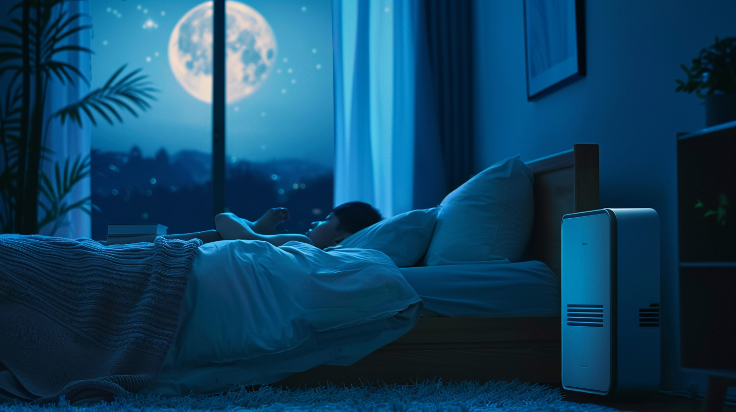 Déshumidificateur silencieux pour dormir